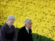 Kaiser Akihito und Kaiserin Michiko bei der Gedenkfeier zum 73. Jahrestag des Kriegsendes. (Bild: Keystone/EPA/KIYOSHI OTA)