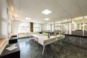 Ein Blick in die Büroräumlichkeiten des Macherzentrums in Lichtensteig. (Bild: Macherzentrum)
