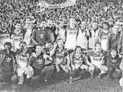 Schweizer NLA-Meistertitel 1989: Der FC Luzern feiert.