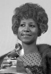 1972 erhielt Aretha Franklin den Grammy für «Best Rhythm and Blues performance». (Bild: Keystone)