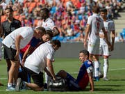 Captain Marek Suchy bereitet dem medizinischen Staff des FC Basel Sorgen (Bild: KEYSTONE/GEORGIOS KEFALAS)