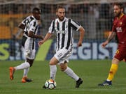 Gonzalo Higuain (am Ball) spielt künftig für Milan (Bild: KEYSTONE/AP/GREGORIO BORGIA)