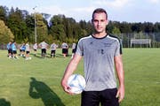 Sandro Foschini will auf dem Eizmoos einen langen Schatten werfen. (Bild: Werner Schelbert (Cham, 2. August 2018))