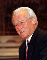 Jakob Schönenberger, 1931 bis 2018. (Archivbild: Keystone)