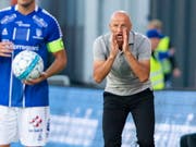 Peter Zeidlers Anweisungen kommen beim FC St. Gallen noch nicht richtig an (Bild: KEYSTONE/EPA NTB SCANPIX/FREDRIK HAGEN)