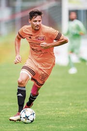 Erst hat er sich geziert, dann entschloss sich Till Fischer dennoch für ein Engagement beim FC Schötz, mit dem er sich in den Top 5 einreihen möchte. (Bild: Eveline Beerkircher (Schötz, 28. Juli 2018)