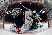 Seit 2014 im Tor des EVZ: Tobias Stephan. (Bild: Ennio Leanza/Keystone (Zürich, 17. März 2018))