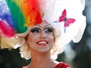 Schwuler Stolz in Jerusalem an der Gay Pride Parade. (Bild: KEYSTONE/EPA/ABIR SULTAN)