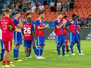 Enttäuschte Gesichter nach dem Ausscheiden des FC Basel in der 2. Qualifikationsrunde der Champions League (Bild: KEYSTONE/GEORGIOS KEFALAS)