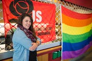 Die Präsidentin der Juso Schweiz Tamara Funiciello anlässlich der Delegiertenversammlung der Juso Schweiz vom Samstag, 10. September 2016 in der BSZ Stiftung in Seewen im Kanton Schwyz. (KEYSTONE/Urs Flüeler)
