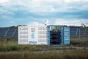 Das Start-up wollte in mobilen Rechencontainern virtuelle Münzen produzieren. (Bild: PD)