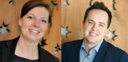 Christine Kretschmer und Markus Wolbert. (Bilder: PD)