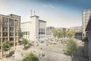 Das neue Quartier auf dem Papieri-Areal soll durchmischt und lebendig sein. (Bild: Visualisierung: PD)