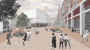 So soll der Chäsiplatz dereinst aussehen. (Bild: PD)