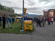Noch kommt das Konzertgelände sauber daher. (Bild: Chiara Zgraggen)