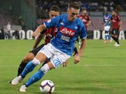 Piotr Zielinski führte mit zwei Toren die Wende für Napoli herbei (Bild: KEYSTONE/EPA ANSA/CESARE ABBATE)