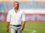 Lausanne-Trainer Giorgio Contini kann nicht mit dem Punktemaximum die Heimreise antreten (Bild: KEYSTONE/VALENTIN FLAURAUD)