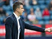 Den zweiten Sieg nur knapp verpasst: Kriens und sein Trainer Bruno Berner (Bild: KEYSTONE/ALEXANDRA WEY)