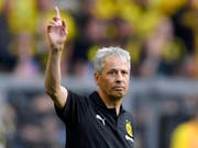 Ein erstes Ausrufezeichen: Lucien Favre kommt mit Dortmund zu einem souveränen 4:1-Sieg (Bild: KEYSTONE/AP/MARTIN MEISSNER)