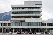 Sitz der Schwyzer Kantonalbank in Schwyz (Bild: Alexandra Wey / Keystone, 12. Mai 2017)