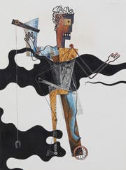 Ernst Maass: Maschinenmensch. (Bild: Kunsthaus Aargau)