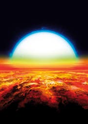 Der Exoplanet Kelt-9b gehört zu den "Ultra-hot-Jupiters"