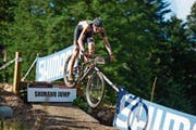 U23-Fahrer Fabio Püntener beendete das Rennen auf dem 53. Rang. (Bild: Roland Jauch, La Bresse, 26. August 2018