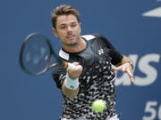 Stan Wawrinka räumt am US Open wie schon im letzten Juli in Wimbledon Grigor Dimitrov in der Startrunde aus dem Weg (Bild: KEYSTONE/AP/SETH WENIG)