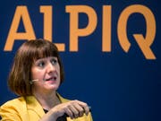 Stabiler Umsatz, aber rote Zahlen: Alpiq-Chefin Jasmin Staiblin sieht trotz Verlust im ersten Halbjahr ihr Unternehmen auf Kurs. (Bild: KEYSTONE/ALEXANDRA WEY)