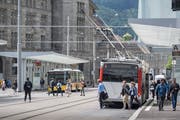 Der Hauptbahnhof St.Gallen. (Bild: Hanspeter Schiess)