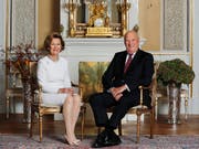 Norwegens Königin Sonja hat ihr restauriertes Elternhaus als Publikumsattraktion eröffnet. Es war einer der wenigen Orte, an welchem sie sich als Bürgerliche heimlich mit ihrem späteren Ehemann, dem Kronprinzen Harald, treffen konnte. (Bild: KEYSTONE/AP NTB scanpix/ASERUD, LISE)