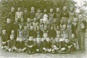Schulklasse von Marcel Trost in Egnach Anfang der 1950er Jahre. (Bild: PD)