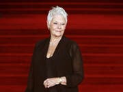 Dem Kinopublikum ist Judi Dench vor allem als «M» aus den «James Bond»-Verfilmungen bekannt. (Bild: KEYSTONE/EPA/NEIL HALL)