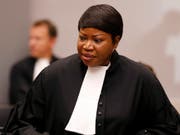 Chefanklägerin Fatou Bensouda am Dienstag am Internationalen Strafgerichtshof in Den Haag. (Bild: Keystone/AP/BAS CZERWINSKI)