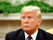 US-Präsident Donald Trump ist mit Google unzufrieden: Die Suchmaschine liefere nur schlechte Resultate, wenn er nach Nachrichten über sich selber suche, kritisiert er. (Bild: KEYSTONE/AP/ALEX BRANDON)