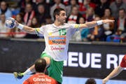 Der neue Star der Kadetten Schaffhausen: Ex-Bundesliga-Profi Zarko Sesum.Bild: Sippel-Eigner/Imago (Kassel, 17. Dezember 2017)