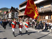 Der Festumzug des Studentenvereins vor zehn Jahren. (Bild: Kurt Liembd (Engelberg, 28. September 2008))