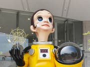 Die Gedenkstatue zur Atomkatastrophe in Fukushima mit dem Namen «Sonnenkind» sorgte für Streit. Jetzt soll sie wieder entfernt werden. (Bild: KEYSTONE/EPA JIJI PRESS)