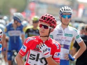 Michal Kwiatkowski - der entthronte Leader der Vuelta (Bild: KEYSTONE/EPA EFE/MANUEL BRUQUE)