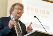 Werner Patzelt, Professor und Extremismusforscher an der Uni Dresden. (Bild: DPA)