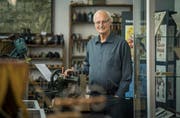 Amriswils Ehrenbürger Eugen Fahrni im Ortsmuseum, dessen Leiter er ist. Er wird zu Gast bei der IGEA sein. (Bild: Reto Martin, 20. September 2016)