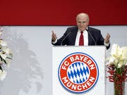 Erwartet keine Revolution für die deutsche Nationalmannschaft: Bayern-Präsident Uli Hoeness (Bild: KEYSTONE/AP/MATTHIAS SCHRADER)