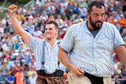 Samuel Giger (links) und Daniel Bösch standen sich schon auf der Schwägalp gegenüber. Gut möglich, dass es am Sonntag zum erneuten Aufeinandertreffen kommt.(Bild: Keystone/Melanie Duchene)