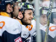 Johann Morant (Bildmitte) steht dem EVZ vorderhand nicht zur Verfügung (Bild: KEYSTONE/ALEXANDRA WEY)