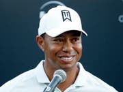 Tiger Woods ist wieder der am meisten gefragte Gesprächspartner der Journalisten (Bild: KEYSTONE/FR171219 AP/RYAN KANG)