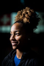 «Die interne Konkurrenz ist extrem motivierend», sagt Salomé Kora vom LC Brühl. (Bild: Benjamin Manser)