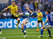 Marco Reus (links) führt Borussia Dortmund als Captain in die Bundesliga-Saison 2018/19 (Bild: KEYSTONE/AP/MARTIN MEISSNER)