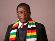 Bei der Präsidentschaftswahl in Simbabwe hat der Amtsinhaber Emmerson Mnangagwa von der Regierungspartei Zanu-PF eine knappe absolute Mehrheit erzielt. (Bild: KEYSTONE/EPA REUTERS POOL/MIKE HUTCHINGS / POOL)