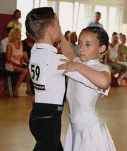 Fynn Lehr und Sanja Gschwend bei den Thurgauer Tanzmeisterschaften 2016 in Frauenfeld. (Archivbild: PD)