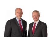 Schliessen sich zusammen: Franz Schumacher (links) und Christof Strässle. (Bild: PD)